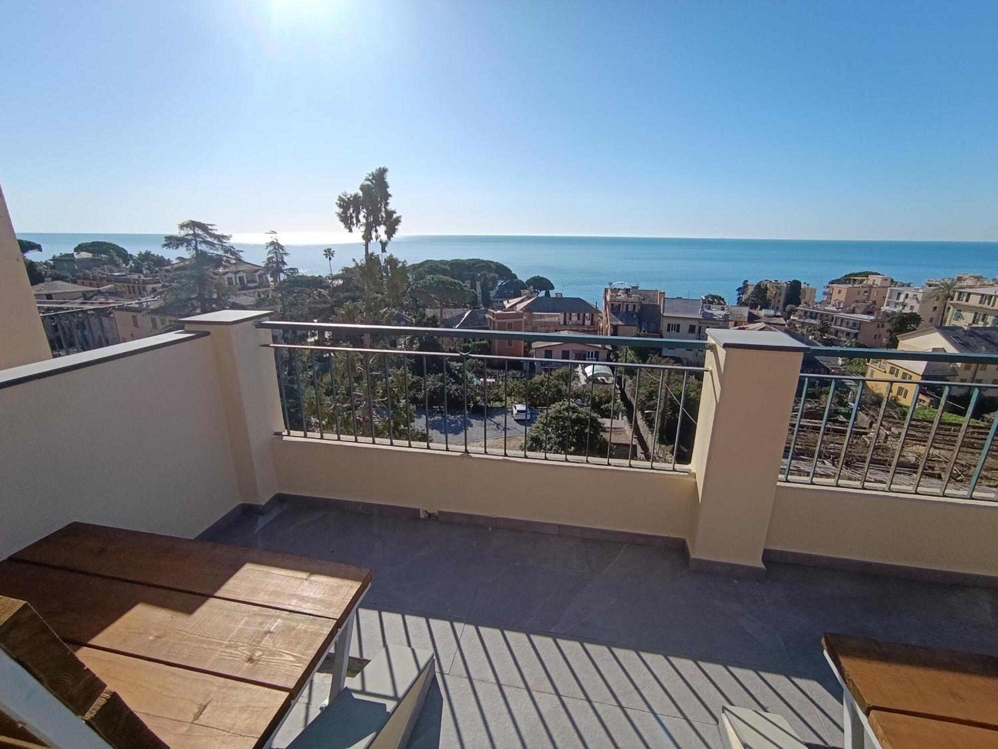 Romantic Loft Sea View Nervi Apartment Genua