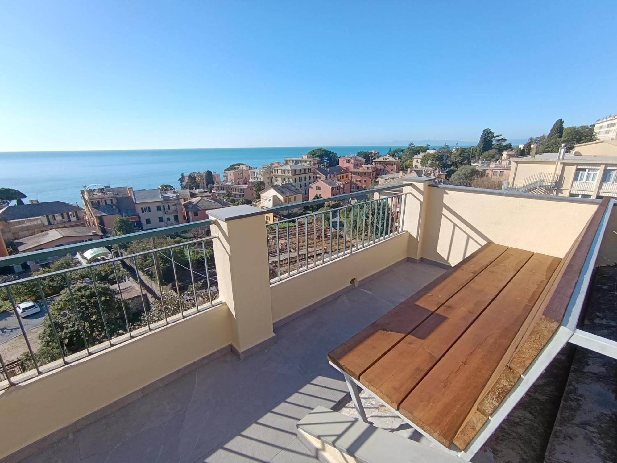 Romantic Loft Sea View Nervi Apartment